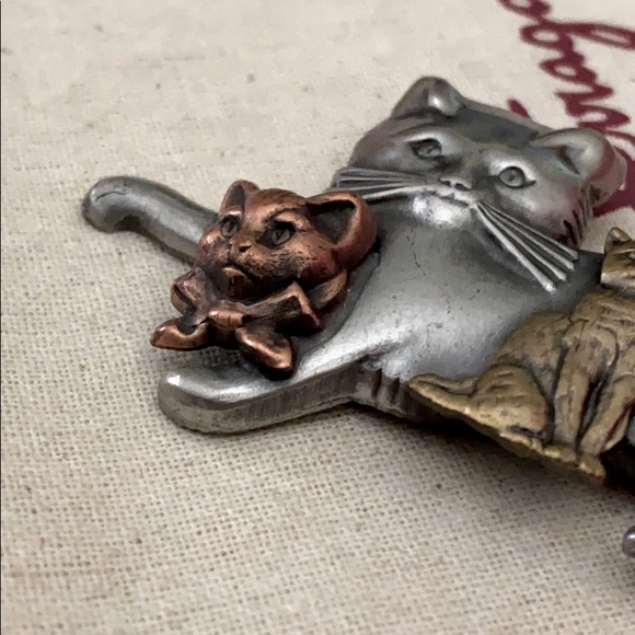 🖤VTG💕Cat Brooch - Picture 2 of 9